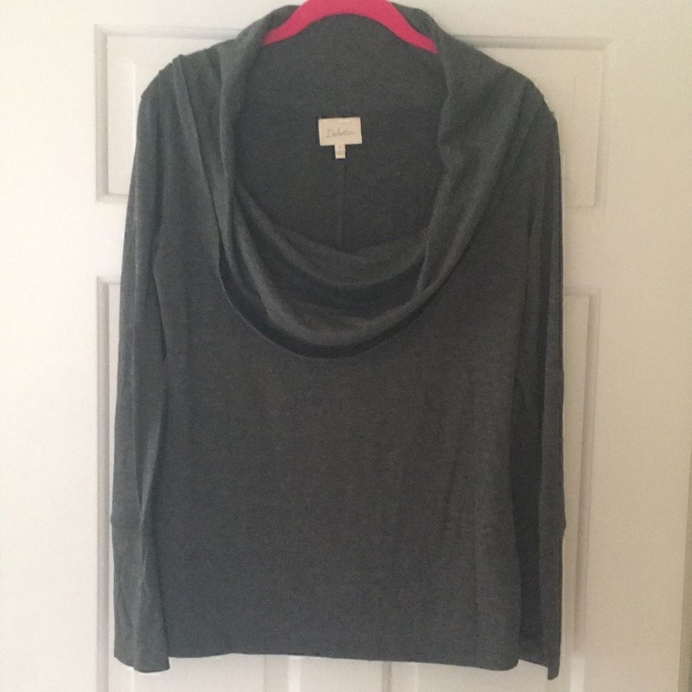 Anthropologie Deletta Cowl Neck Top